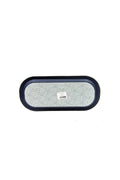 Evle Ee168-1e Mosaic Love Desenli Oval Tepsi 16x35 Cm