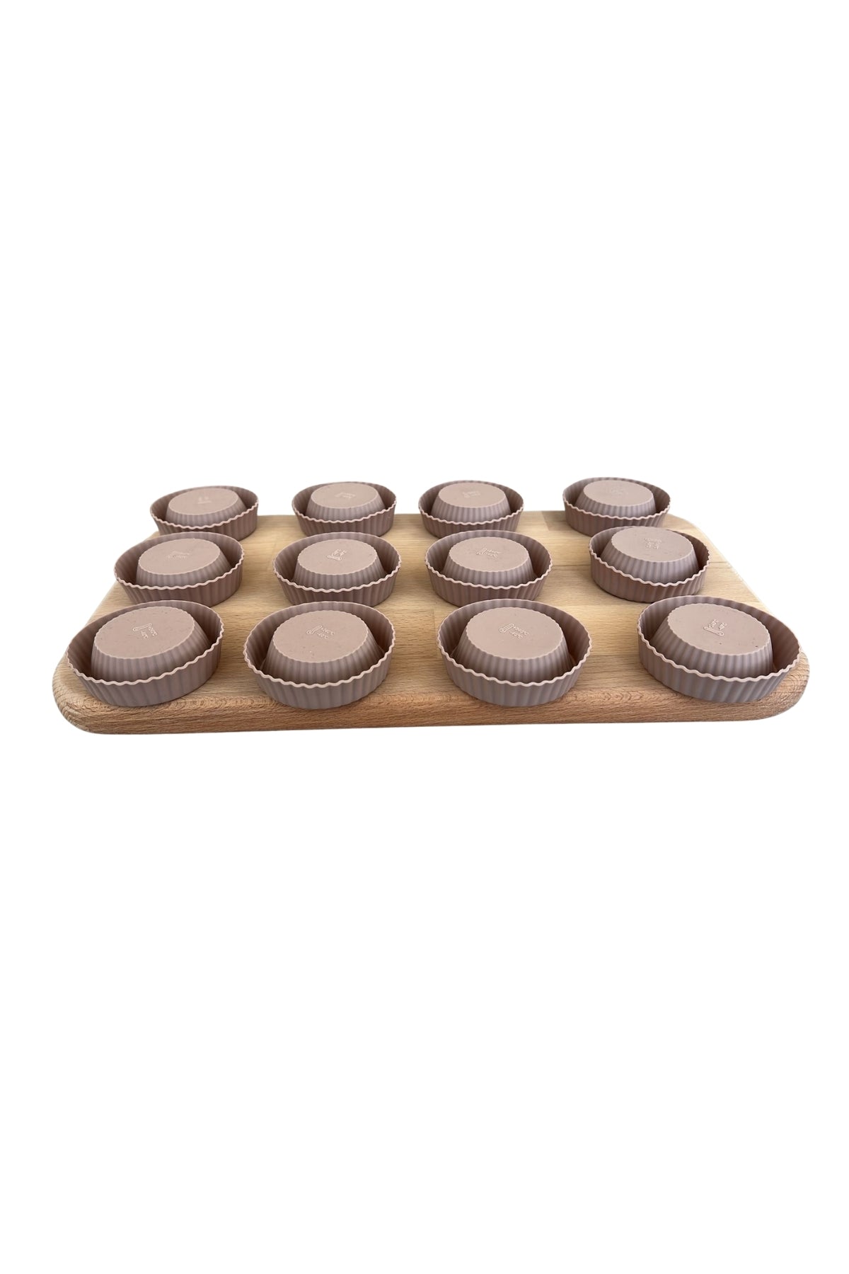 Evle 12 li Katlanabilir Tırtıklı Muffin Kalıbı TR