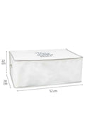 Evle 1 Adet Baskılı İpli Yastık Kıyafet Hurcu 52 x 28 x 22 cm