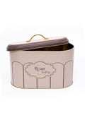 Evle Oval Ekmek Kutusu, 10,4 lt, Retro Bakery