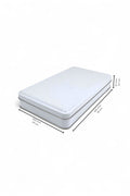 Kontensan 300x200x57 mm Metal Kapaklı Baskısız Metal Kutu, Mat Beyaz, 25 Adet