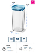 Primanova M-SKS05-16-02 Seoul Kuru Gıda 4Lü Saklama Kabı Seti (550Ml+1200Ml+2*1800Ml)