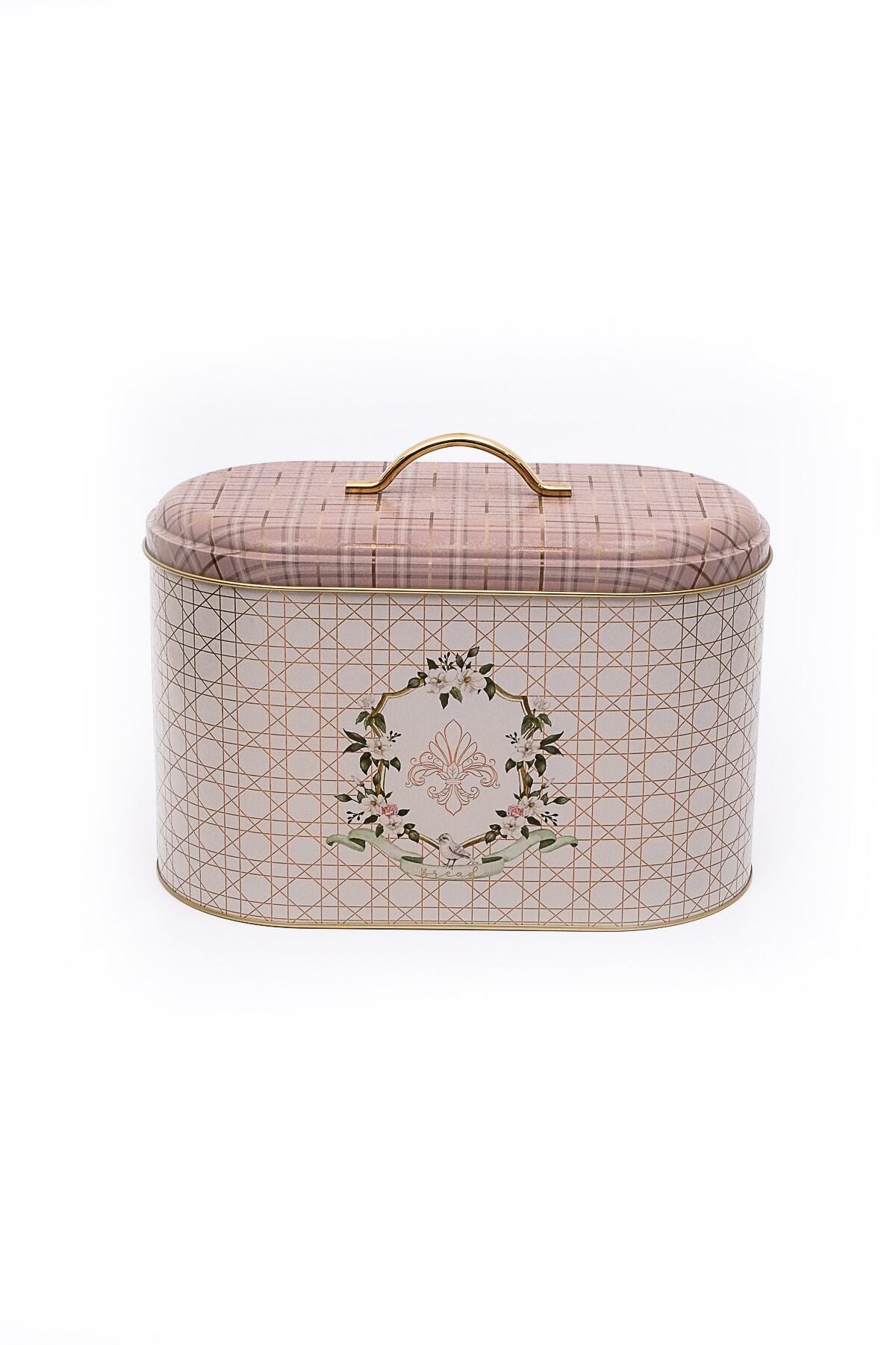 Evle Oval Ekmek Kutusu, 10,4 lt, Retro Bakery