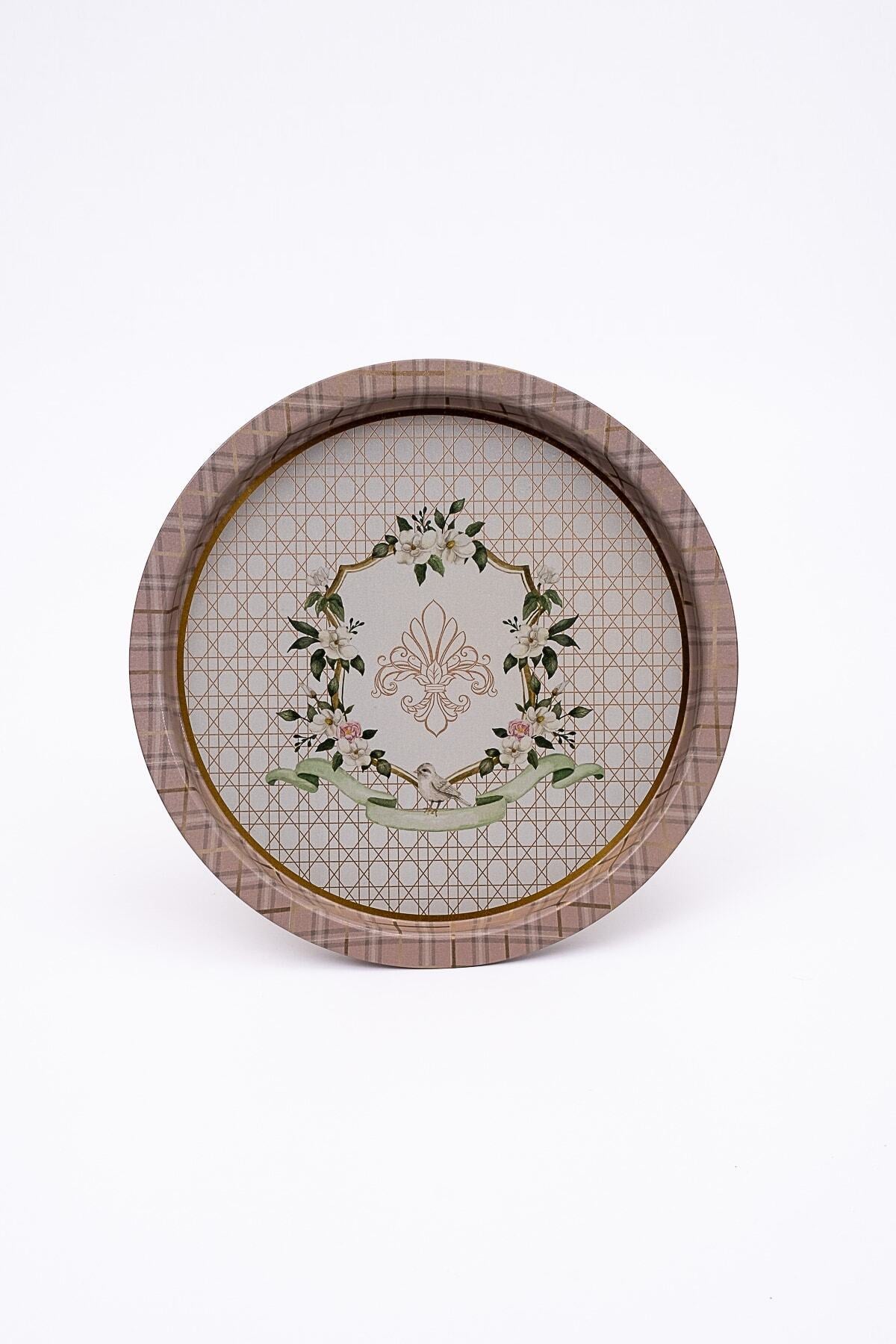 Evle Tepsi, Yuvarlak, Ø370 mm, Mosaic Love