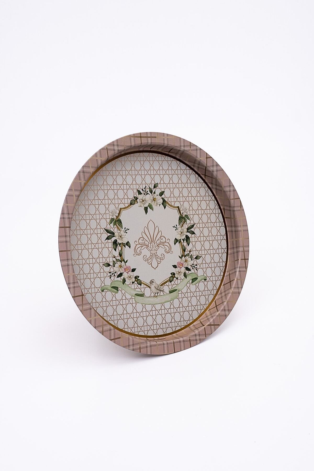 Evle Tepsi, Yuvarlak, Ø370 mm, Mosaic Love