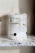 Evle Soğanlık/Patateslik Ø175x225mm, 5 lt, Marble Black