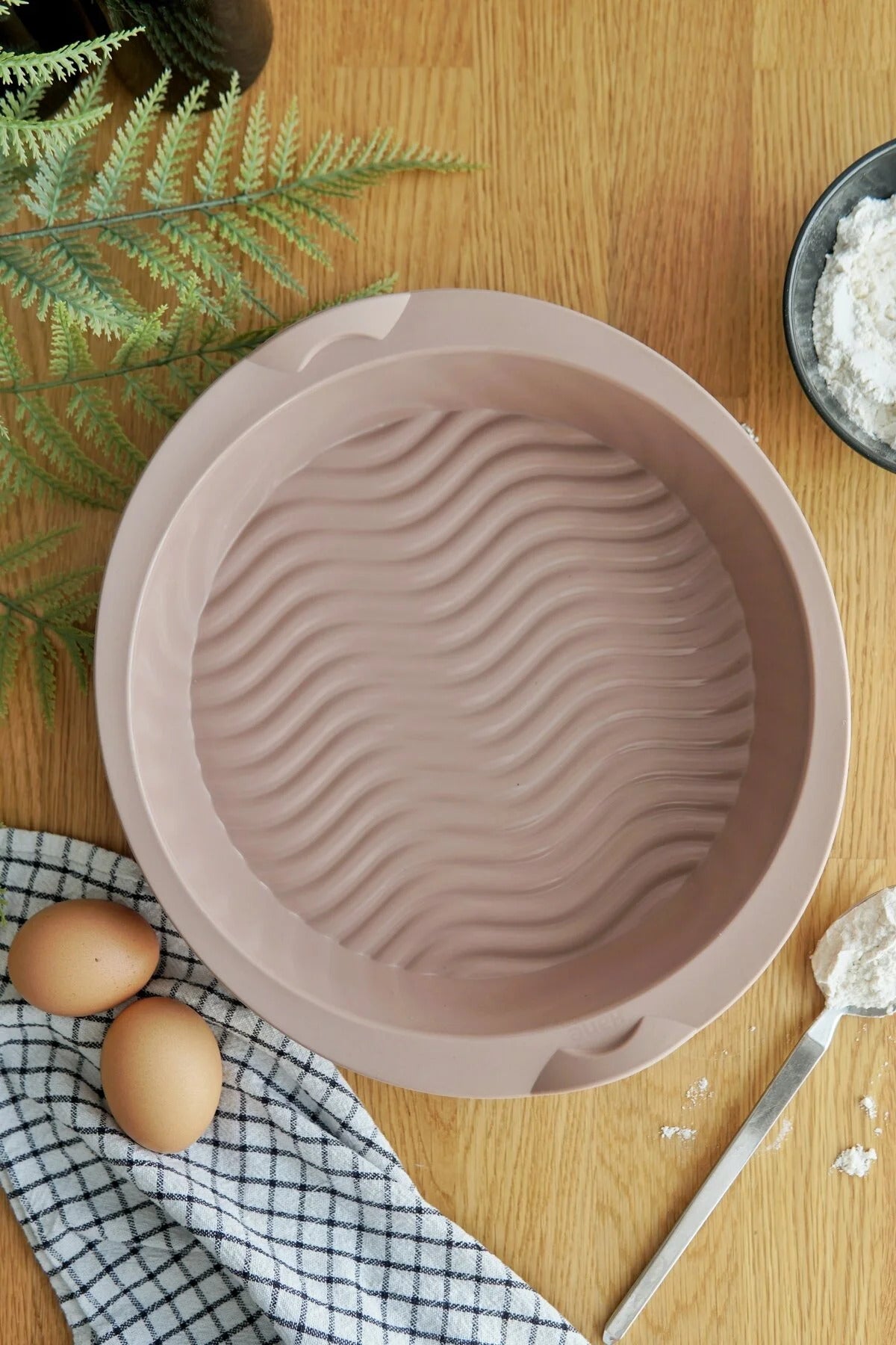 Evle Cheesecake Kalıbı, Platinium Silikon, MYS30014