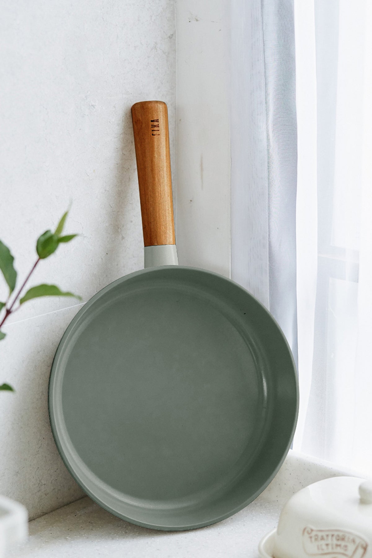 Neoflam D-NEOG130 Fika Alüminyum Döküm Tava Gri 30Cm