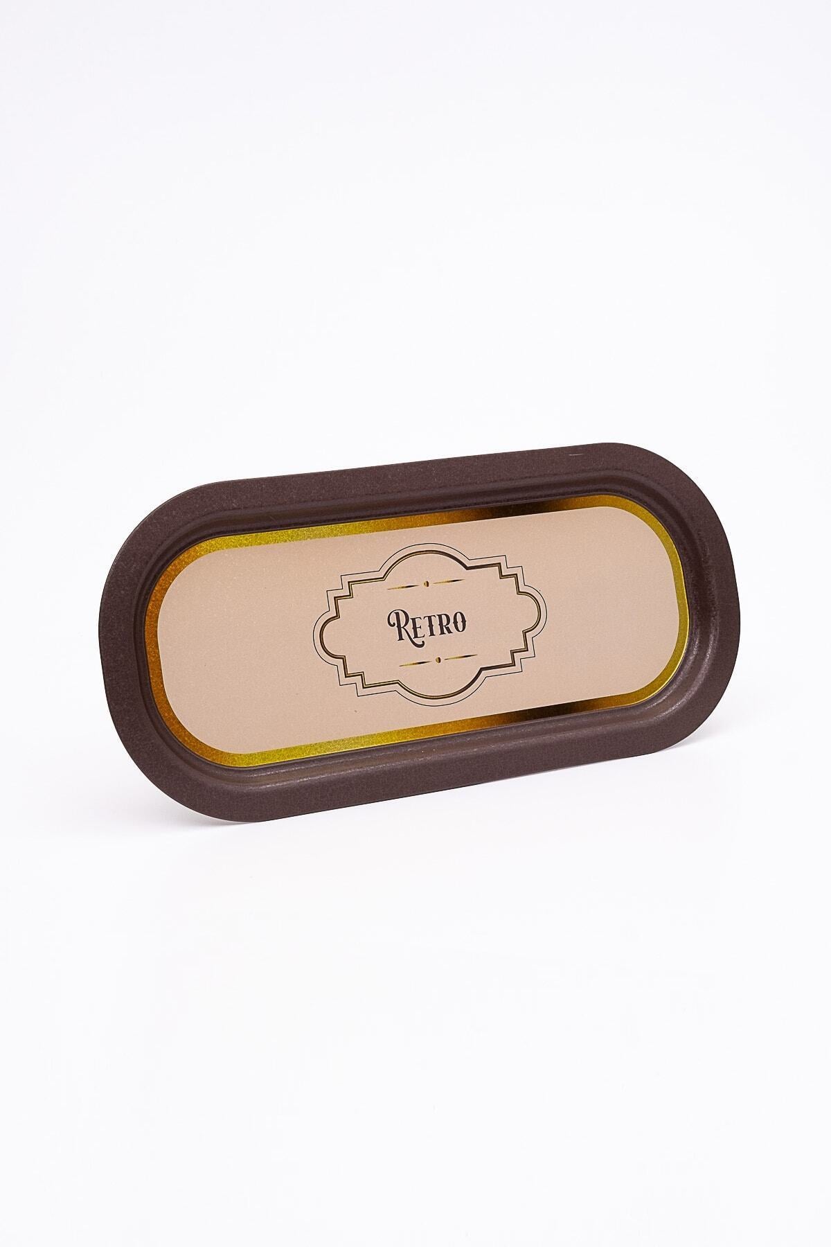 Evle Ee168-1e Mosaic Love Desenli Oval Tepsi 16x35 Cm
