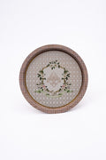 Evle Ee197-1e Mosaic Love Desenli Yuvarlak Tepsi 32 Cm