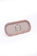 Evle Ee168-1e Mosaic Love Desenli Oval Tepsi 16x35 Cm