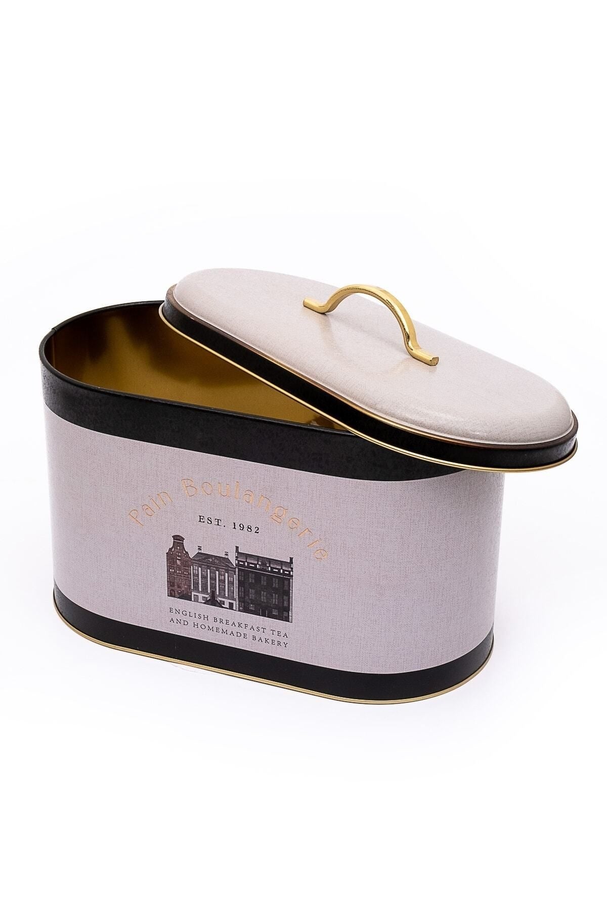 Evle Oval Ekmek Kutusu, 10,4 lt, Retro Bakery