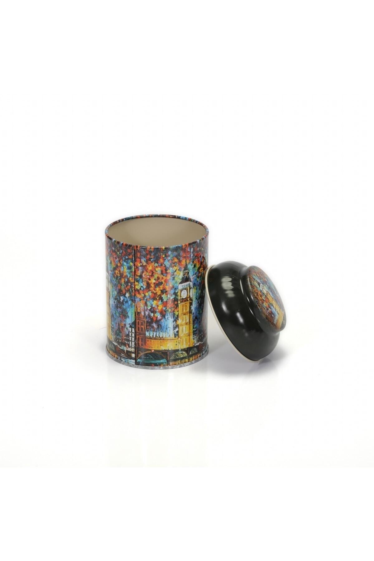 Evle Yuvarlak Kutu, Ø90x110 mm, Kubbe Kapak, 0,6 lt, Afremov Big Ban