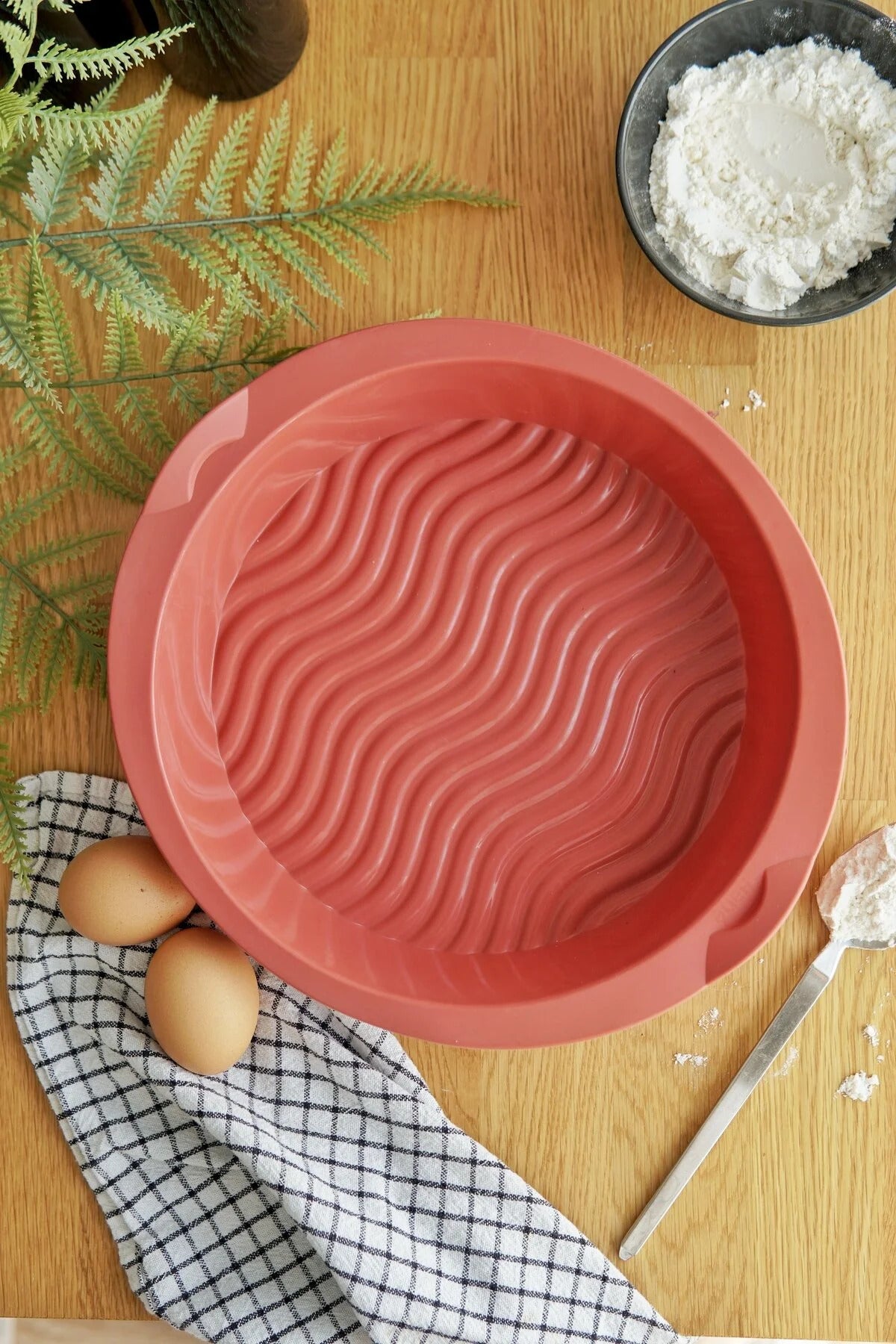 Evle Cheesecake Kalıbı, Platinium Silikon, MYS30014