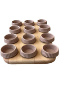 Evle 12 li Katlanabilir Tırtıklı Muffin Kalıbı TR