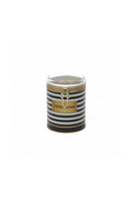 Evle Yuvarlak Kutu, Ø105x130 mm, Şeffaf Kilitli Kapak, 1 lt, Checkers Black_Swt Home