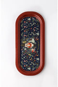 Evle Ee168-1e Mosaic Love Desenli Oval Tepsi 16x35 Cm