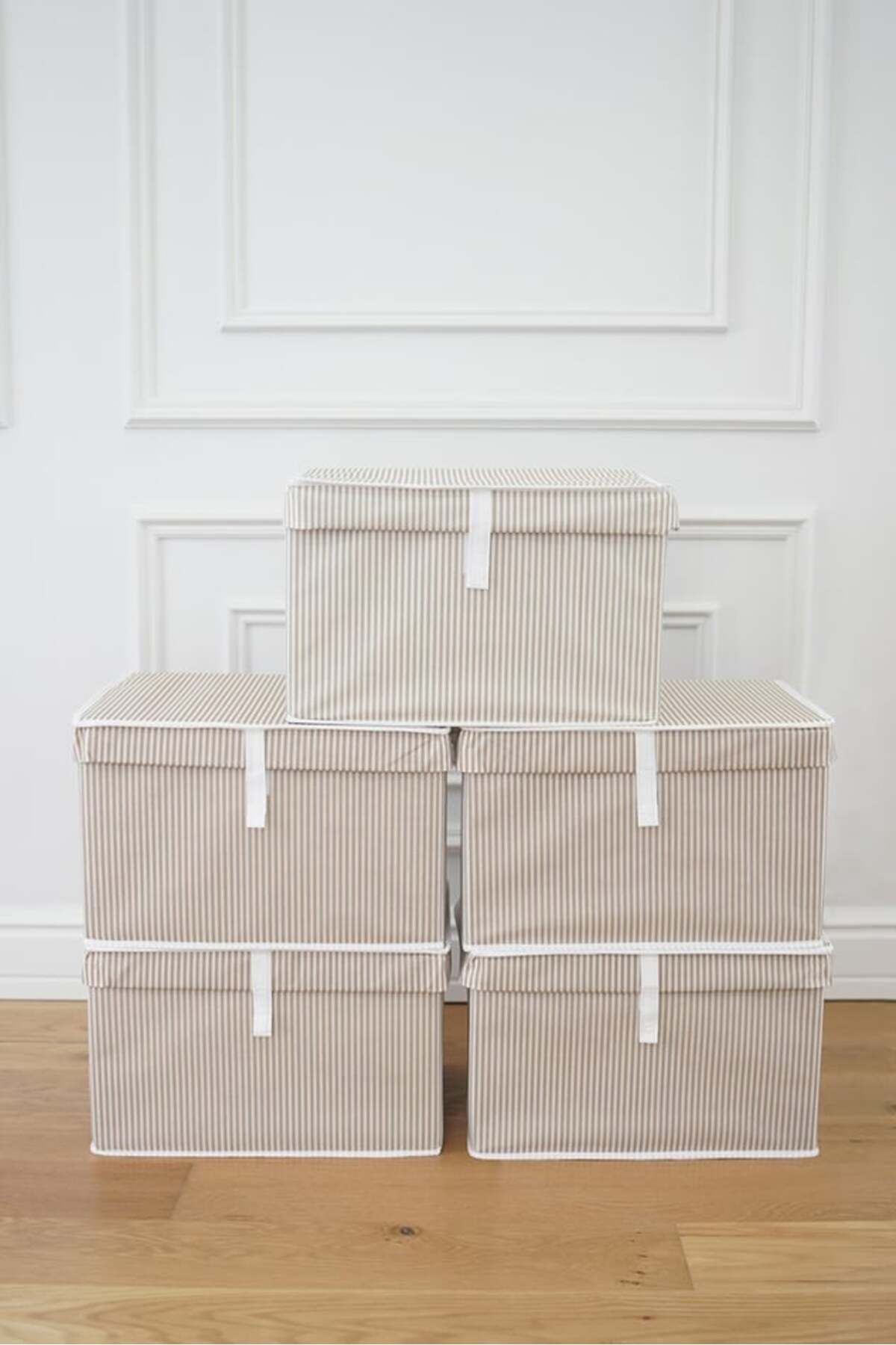 Evle Çok Amaçlı Kutu - Mini Kahve, 40 x 30 x 26 cm