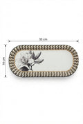 Evle Ee168-1e Mosaic Love Desenli Oval Tepsi 16x35 Cm
