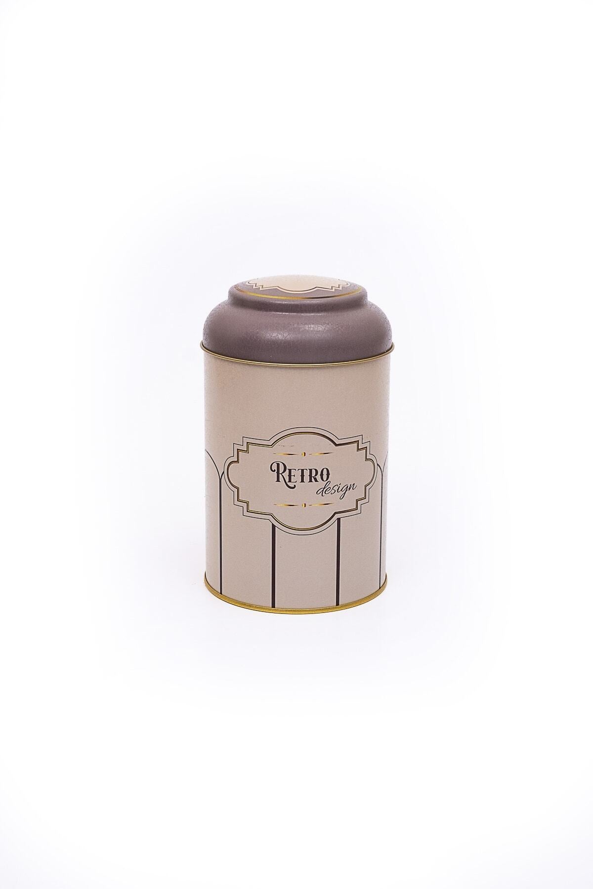 Evle Yuvarlak Kutu, Ø105x150 mm, Kubbe Kapak, 1,1 lt, City Tea