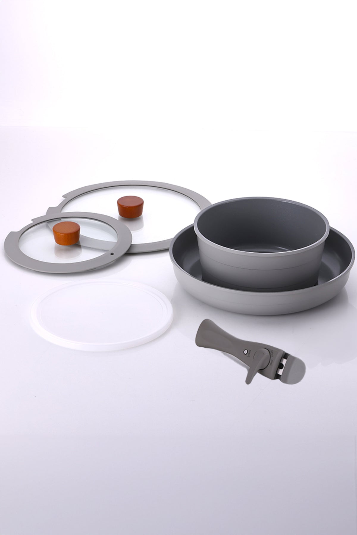 Neoflam D-NEOMDS6I-07 Neoflam Midas Baslangıc Set Grı Inductıon 6 Parça