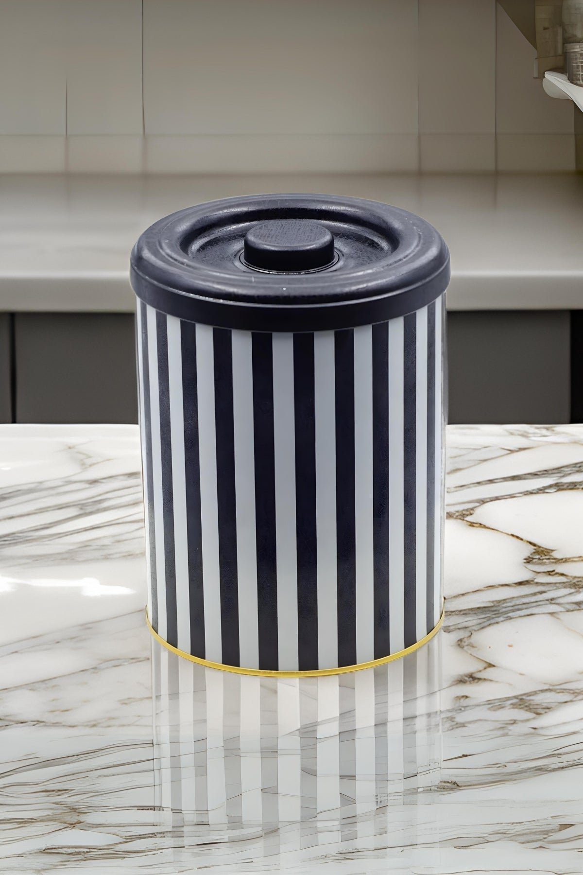 Evle Sarımsaklık & Genel Amaçlı Ø140x180 mm, 2,5 lt, Marble Black
