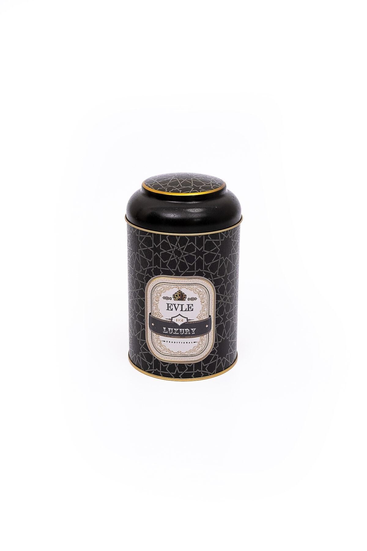Evle Yuvarlak Kutu, Ø105x150 mm, Kubbe Kapak, 1,1 lt, City Tea