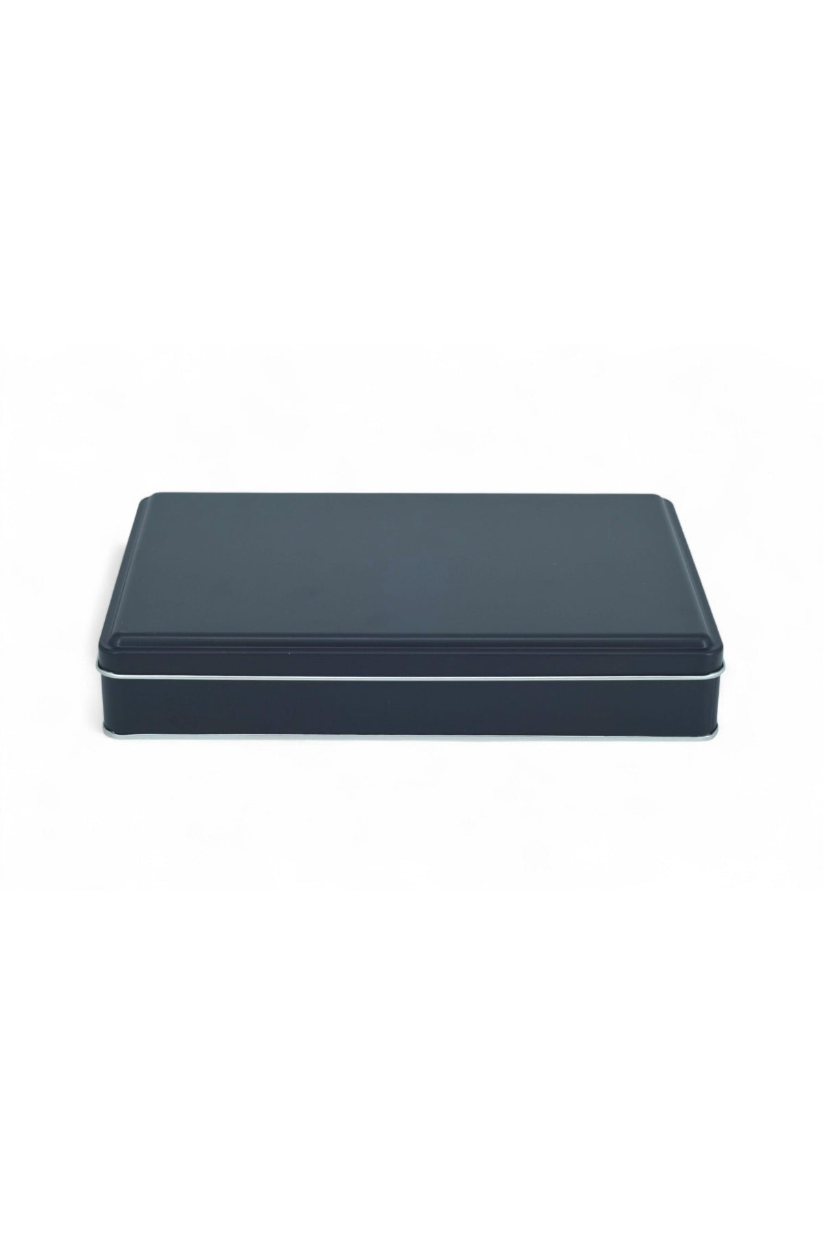 Kontensan 170x260x47 mm Metal Kapaklı Baskısız Metal Kutu, Mat Beyaz, 42 Adet
