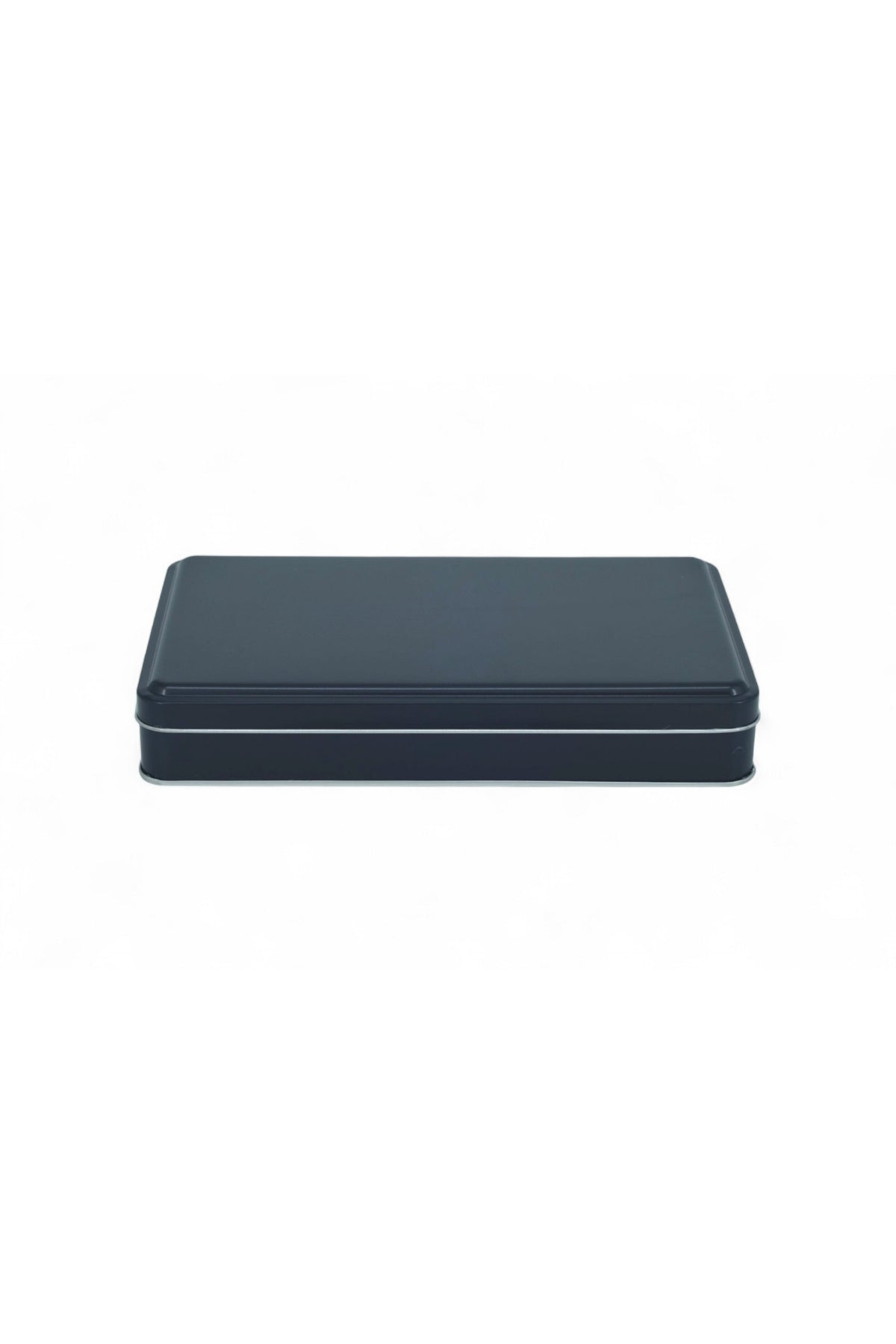 Kontensan 140x240x50 mm Metal Kapaklı Baskısız Metal Kutu, Mat Beyaz, 48 Adet