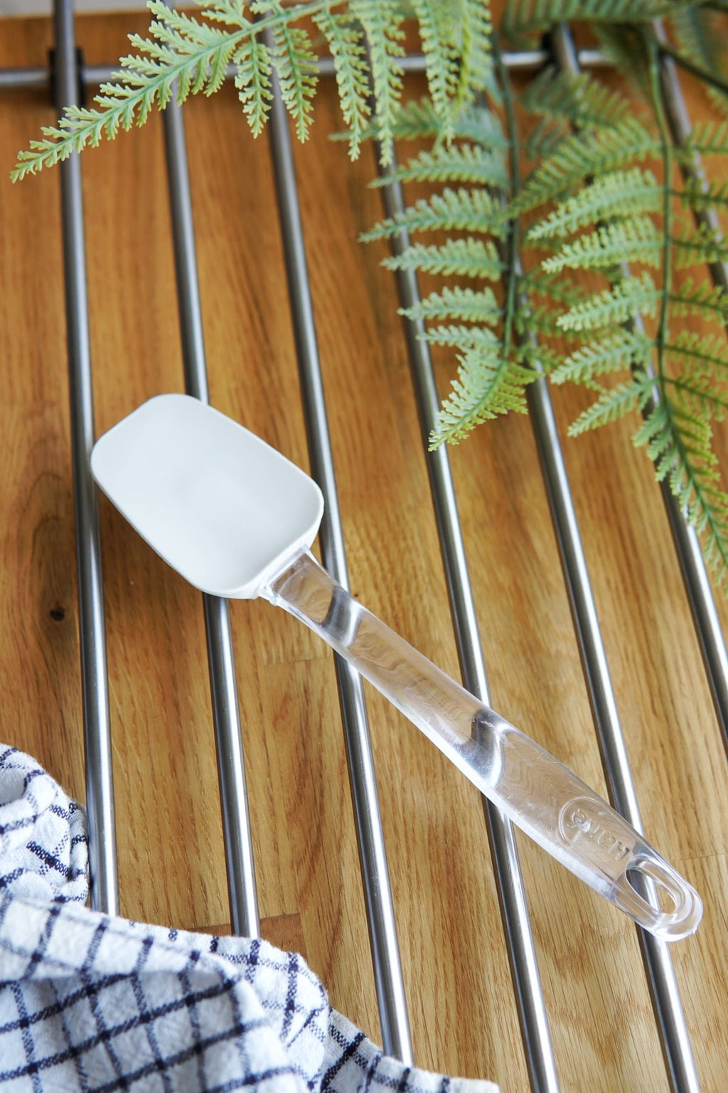 Oval Silikon Spatula S Boy 21,5 cm, Platinum Silikon