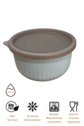 Evle x VipAhmet Vakumlu Saklama Kabı, 0,50 lt, Kumsal