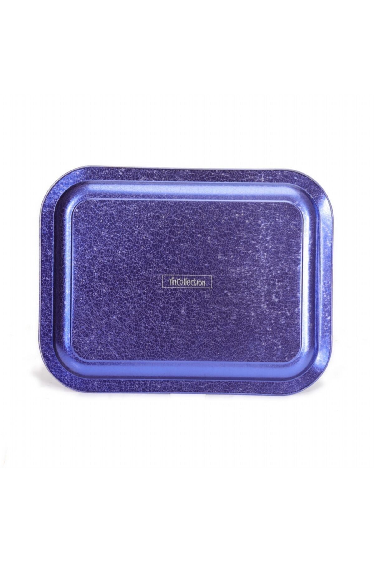 Ef161-69 Point Blue Desenli Dikdörtgen Tepsi 23x31 Cm