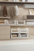 Evle Fold & Go Katlanır 3lü Organizer Kayar Raf, Mavi