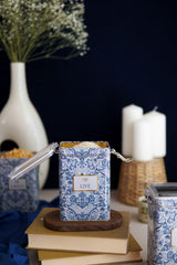 Er043-4b Azulejos Live Desenli Dikdörtgen Metal Saklama Kabı 8x10 Cm