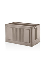Çok Amaçlı Modüler Kasa, İstiflenebilir Organizer Düzenleyici 55 lt, 54 x 31,7 x 31,7 cm, Toprak