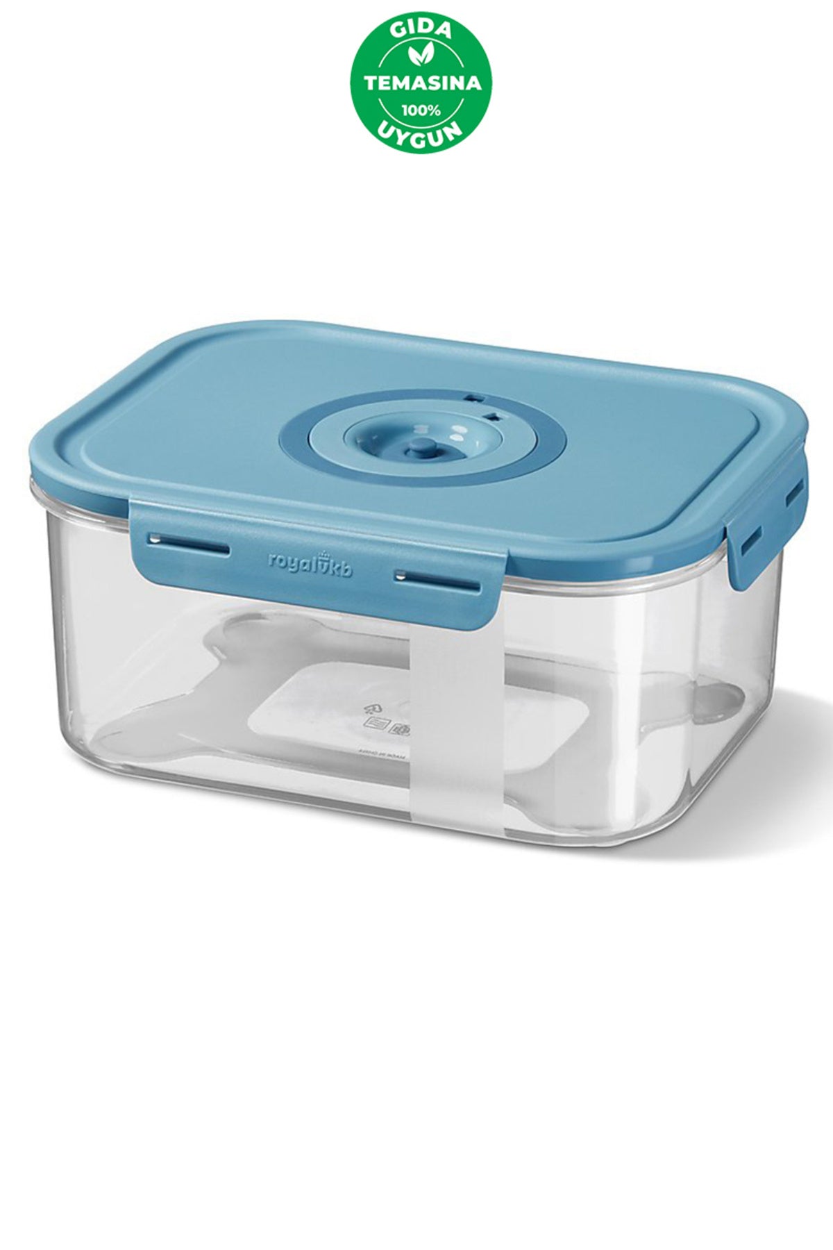 Prima Nova Seoul Vakumlu Taze Ürün Saklama Kabı 2500 ML - 22 x 16 x 11 CM