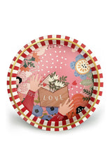 Yılbaşı Temalı Metal Tepsi, 31.5 Cm Ez197-5s