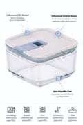 Neoflam D-NEOPSK050 Neoflam Perfect Seal Kare Cam Saklama Kabı 500Ml
