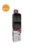 Decobella 5 Bölmeli Çekmece Kaşıklık 39 X 11 Cm, Antrasit