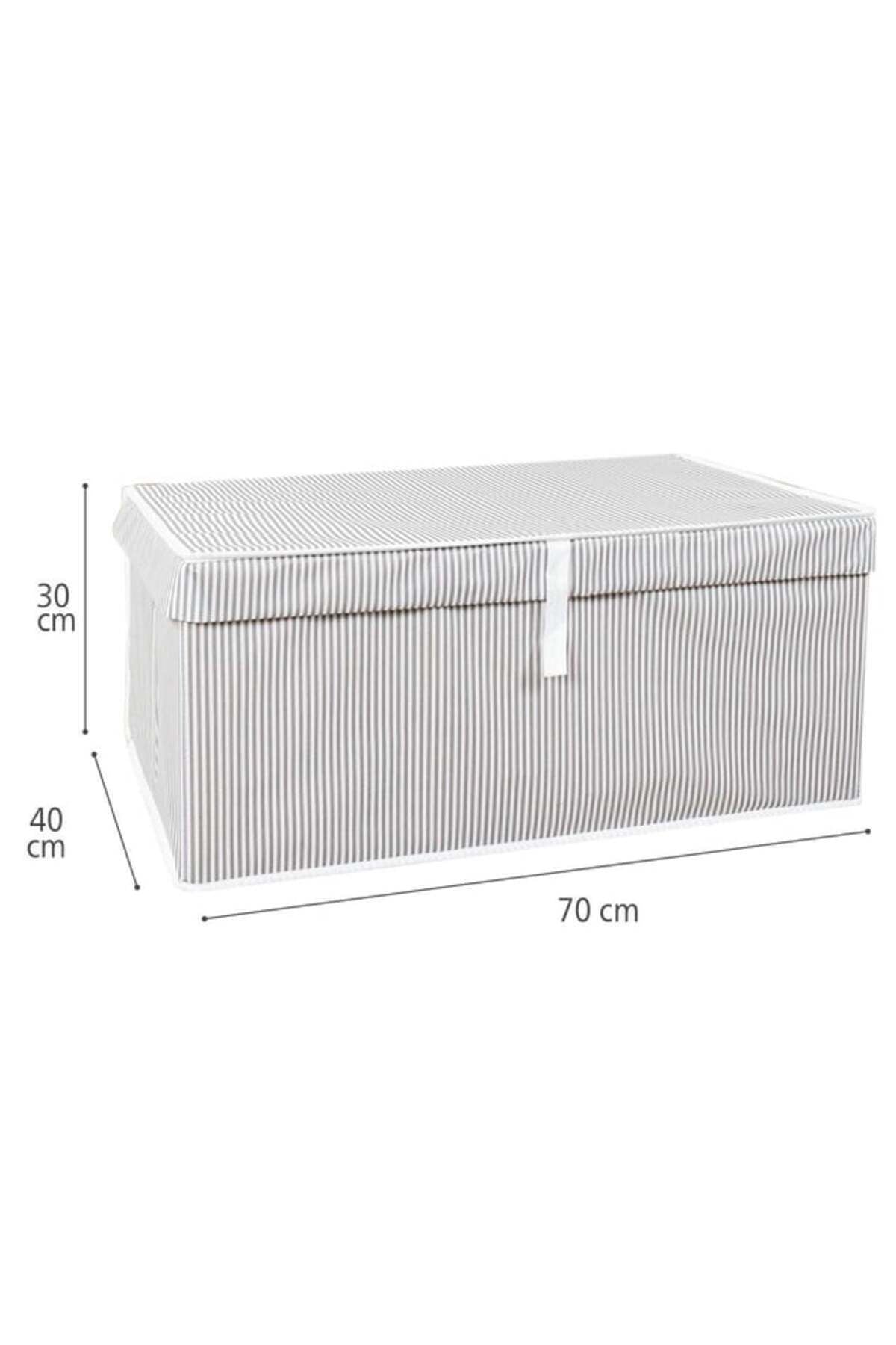Çok Amaçlı Kutu - Mega Plus Gri, 70 x 40 x 30 cm