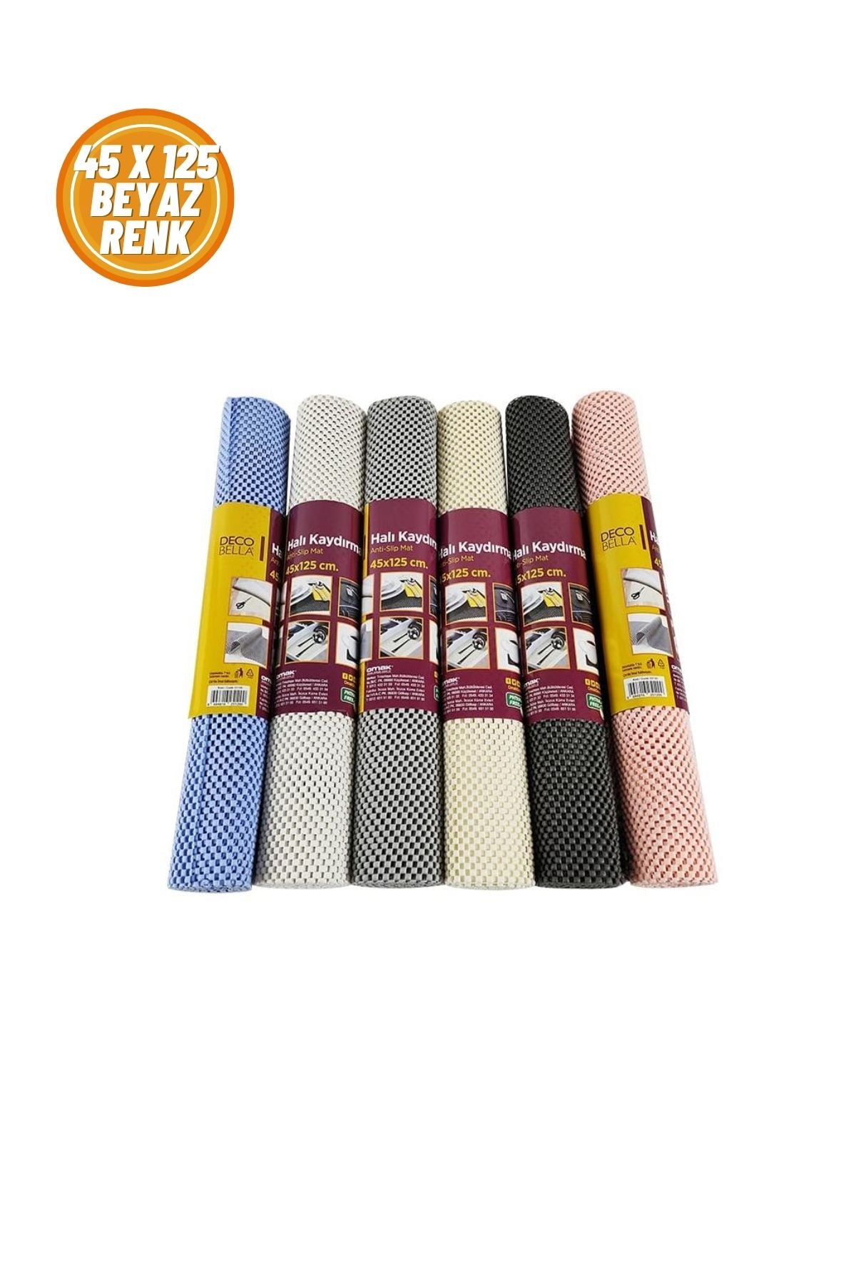 Halı Kaydırmaz, Torpido Koruyucu, Masa Koruyucu Örtü, Araba Göğüs Koruyucu 45x125 cm