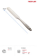 Neoflam İnce Silikon Pasta Spatulası - Bej