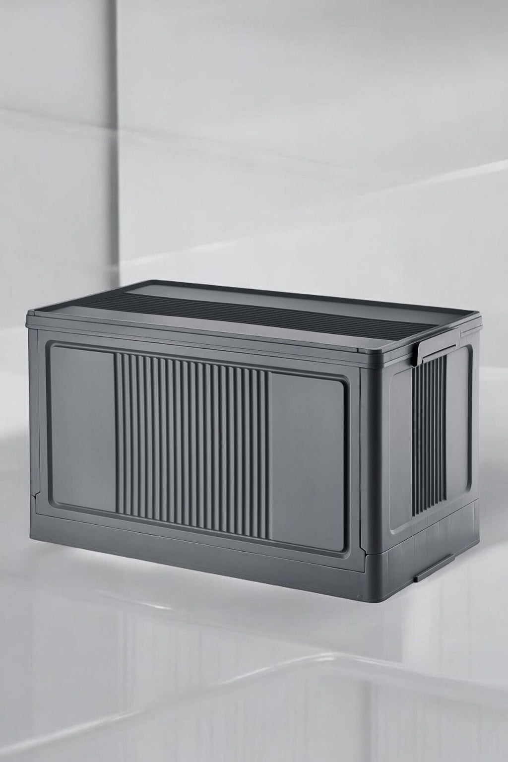 Çok Amaçlı Modüler Kasa, İstiflenebilir Organizer Düzenleyici 55 lt, 54 x 31,7 x 31,7 cm, Antrasit