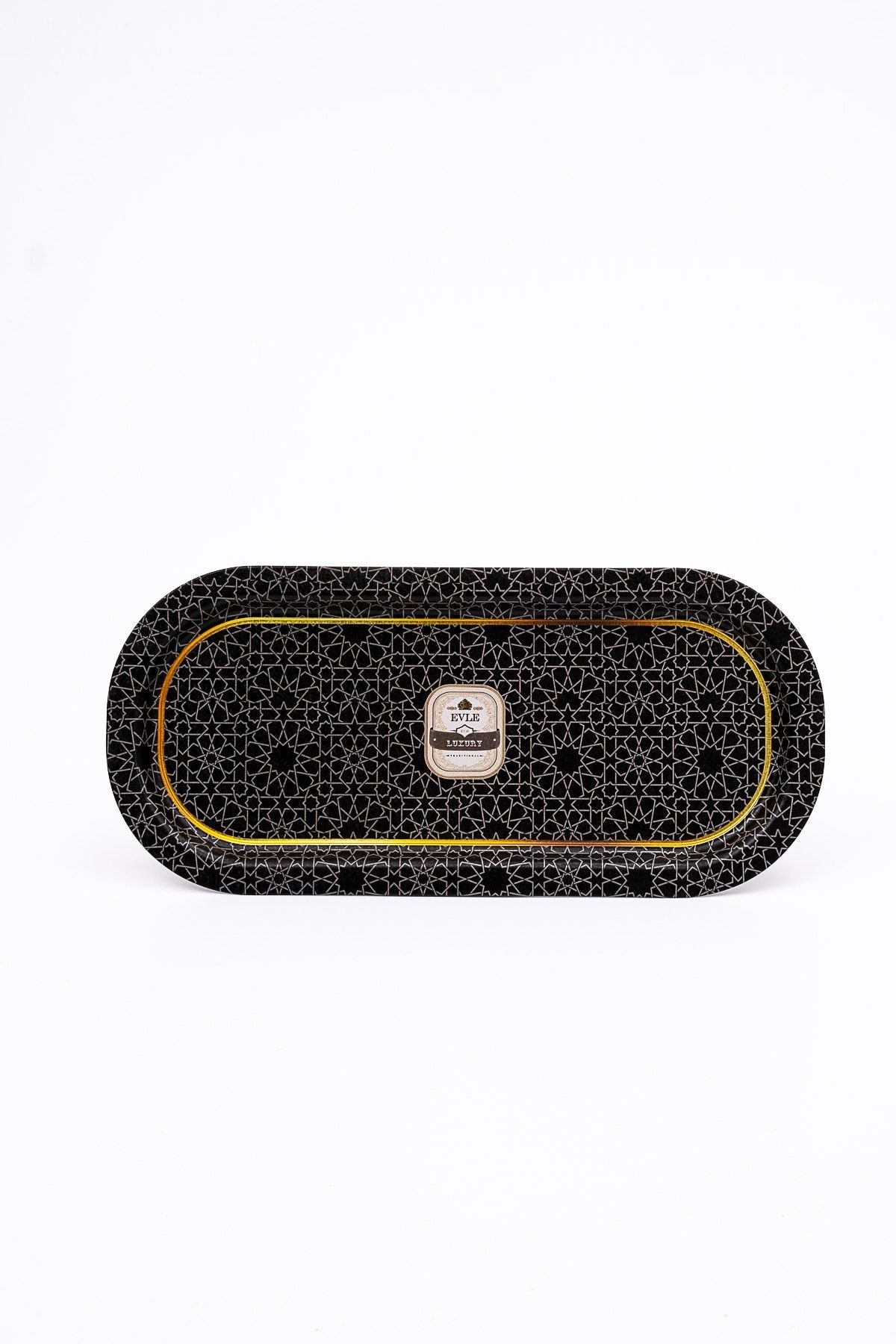Ee168-v2 Trellis Desenli Oval Tepsi 16x35 Cm