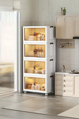 Katlanabilir Modüler Dolap 4 lü 54 cm x 31,7 cm x 127 cm