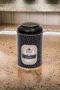 Evle Yuvarlak Kutu, Ø105x150 mm, Kubbe Kapak, 1,1 lt, City Tea