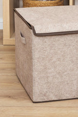 Keçe Kapaklı Çok Amaçlı Mega Plus Kutu Hurç 57 x 41 x 31 cm