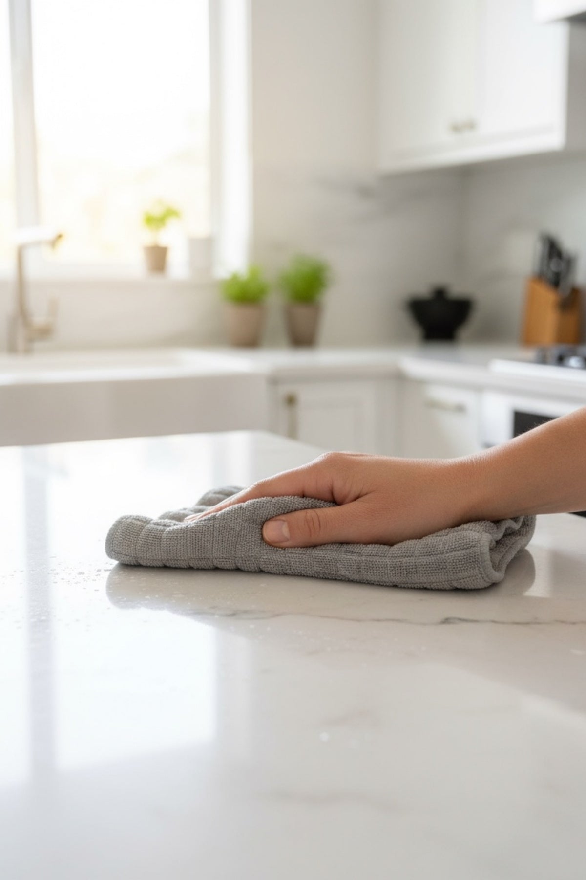 Genel Amaçlı Mikrofiber Yüzey Temizlik Bezi 50 x 70 cm, Yer Bezi