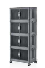 Katlanabilir Modüler Dolap 4 Katlı 54 cm x 31,7 cm x 127 cm