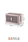 Evle Katlanabilir Modüler Dolap Tekli, 55 lt, 54 cm x 31,7 cm x 31,7 cm